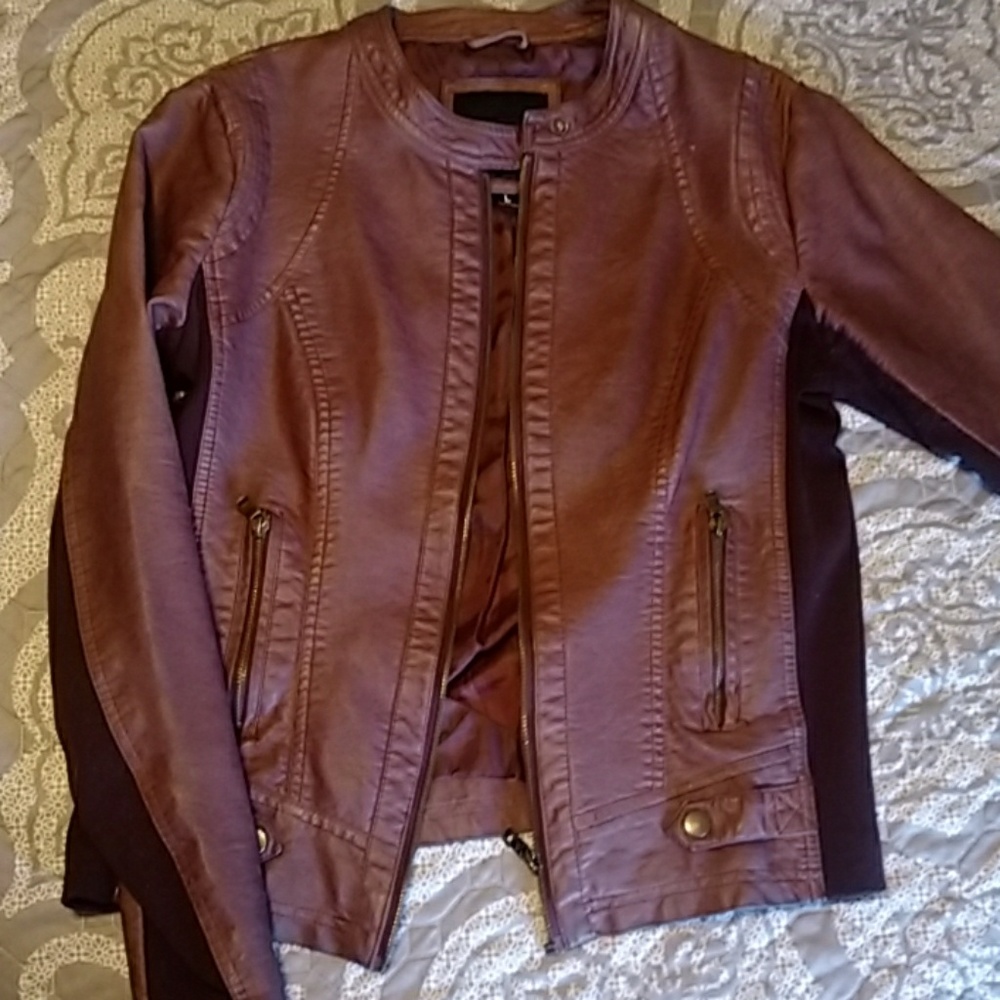 Oxblood jacket